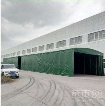 【電動(dòng)推拉篷電動(dòng)雨棚工廠倉庫物流活動(dòng)夜市停車遮陽雨篷批發(fā)】- 